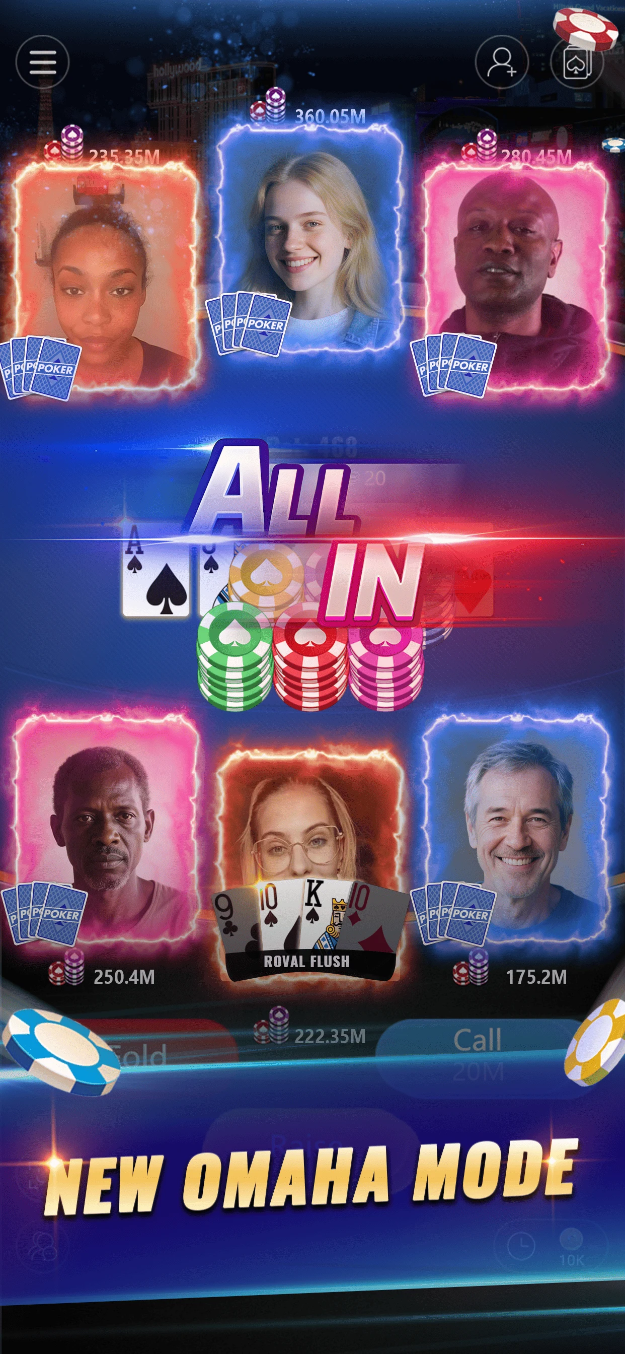 PokerGaga: Texas Holdem Live screenshot