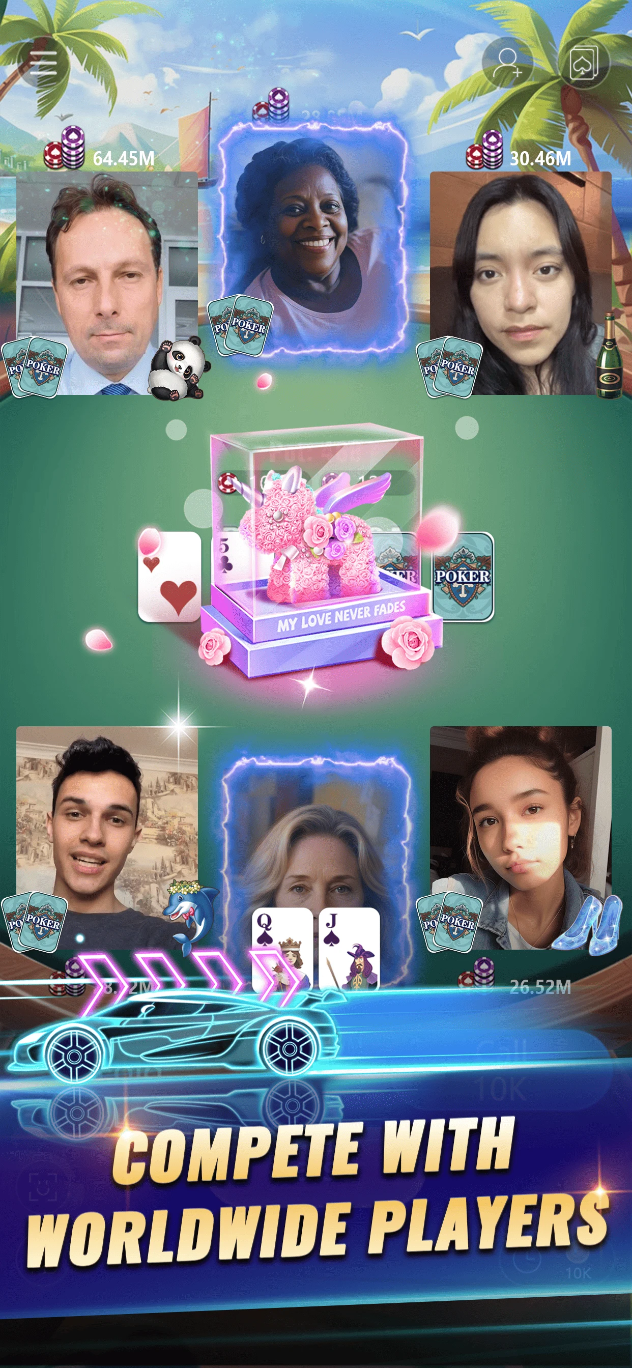 PokerGaga: Texas Holdem Live screenshot